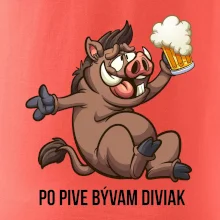 Po pive bývam diviak