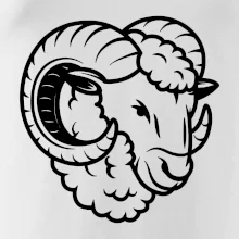 Biela Hlava barana obrys