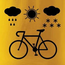 Cyklista za každého počasia