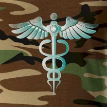 Hrdinovia zdravotníctva - logo (Pecka design)