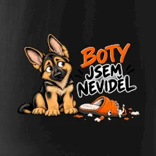 Boty jsem neviděl - štěně vlčáka
