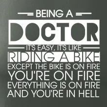 Being a doctor - bike