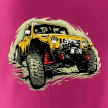 Žltý offroad s navijakom