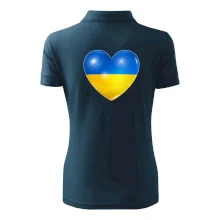 Ukrajina srdce vlajka