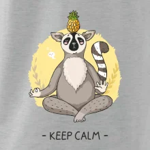 Yoga - keep calm kreslený