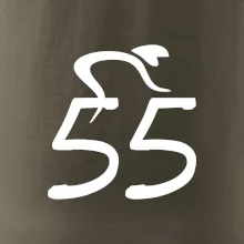 Cyklista oslavuje päťdesiatpäťku (55)