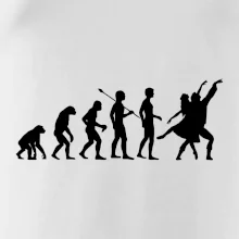 Evolúcia tanec - tancujúca dvojica