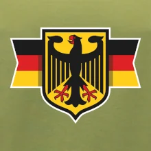 Nemecká orlica a vlajka