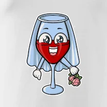 Červené víno pro nevěstu