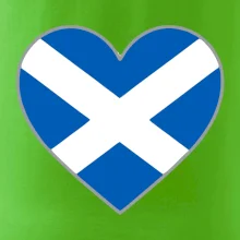 Škótske srdce na prsník