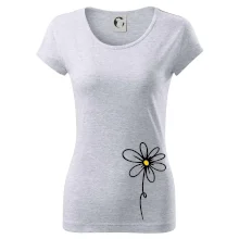 Kopretina - dole na výšku