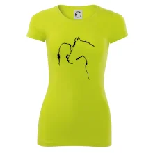 Kôň a ja silueta Kôň a ja silueta