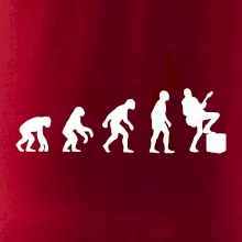 Evolúcia gitarista - noha na kombe