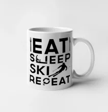 Eat sleep ski repeat
