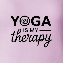 Yoga Is My Therapy nápis