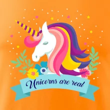 Unicorns are real dúhový Unicorns are real dúhový