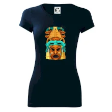 Mayová maska s pyramídou