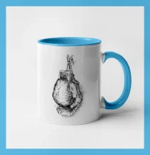 Boxerské rukavice kreslené na výšku