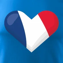 Francúzska vlajka srdca