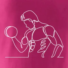 Fitness muž jedným ťahom Fitness muž jedným ťahom