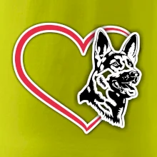 Nemecký ovčiak v srdci Nemecký ovčiak v srdci