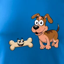 Parové tričko - Pes a kosť