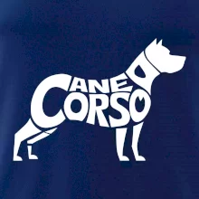 Cane corso nápis v tele
