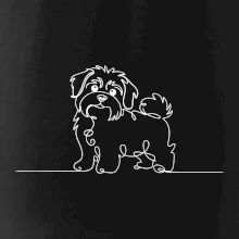 Havanský psík linka jedným ťahom