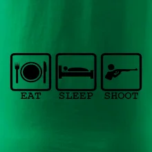 Eat sleep shot