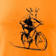 Drsný cap na bicykli