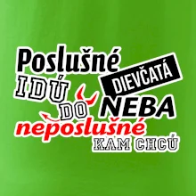 Poslušné dievčata idú do neba
