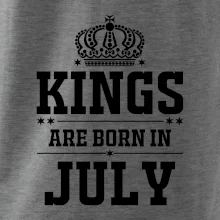 Kings are born in July