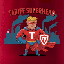 Tariff Superhero Trump
