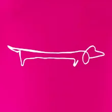 Jazvečík - kreslený