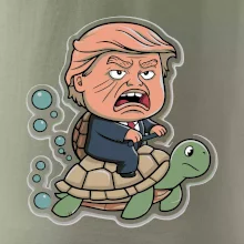 Trump a korytnačka
