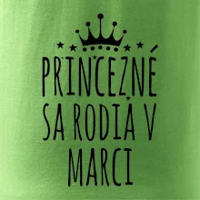 Princezné sa rodia v marci