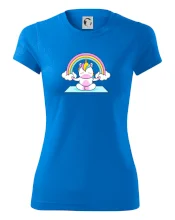 Yoga jednorožec - dúha