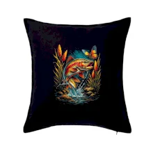 Obrázok pstruh a motýľ