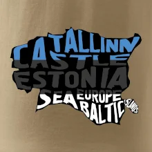 Mapy - názvy miest - Estónsko