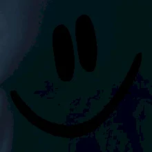 Emoji bez obrysu - usmev