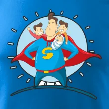 Táta superman - kluk, kluk a dítě
