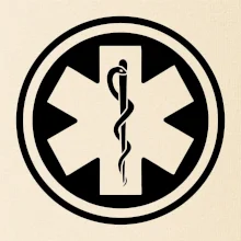 Rescue logo samostatné guľaté Rescue logo samostatné guľaté