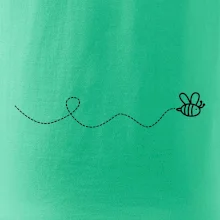 Dráha letu včely - vlnovka Dráha letu včely - vlnovka