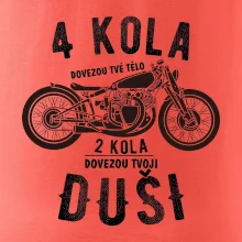 4 kolesá vs 2 kolesá