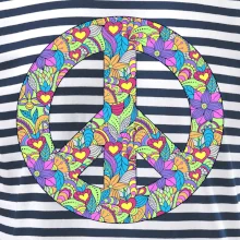 Peace symbol mandela