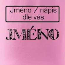 Folklór - meno - nápis