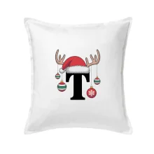 Vianočné rodinné tričká - písmeno a čiapka