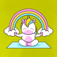 Yoga jednorožec - dúha Yoga jednorožec - dúha