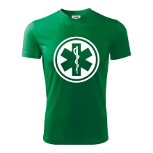 Rescue logo samostatné guľaté