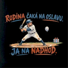 Rodina čaká na oslavu ja na nadhod